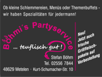 Böhmi's Partyservice